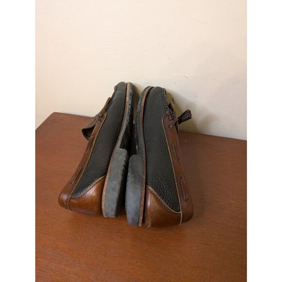 Allen Edmonds Men\'s Shoes Black And Brown Leather Tassels Size 8 main image 5